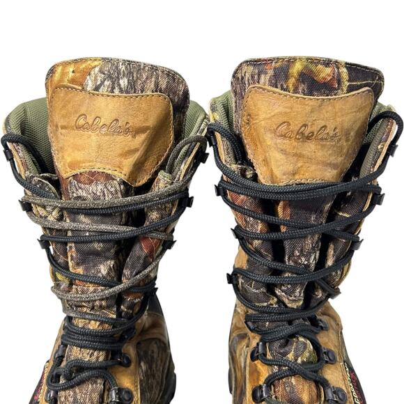 CABELAS Insulated Camo Hunting Boots Gore-Tex Supprescent Men\'s US 9.5W 81-2163 main image 12